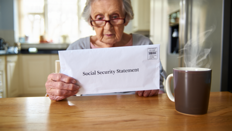 Illustration representing Social Security's hidden retirement trap and the risks of waiting to claim benefits