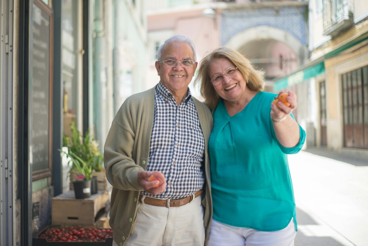 Map highlighting the 10 best cities where social security benefits stretch the furthest