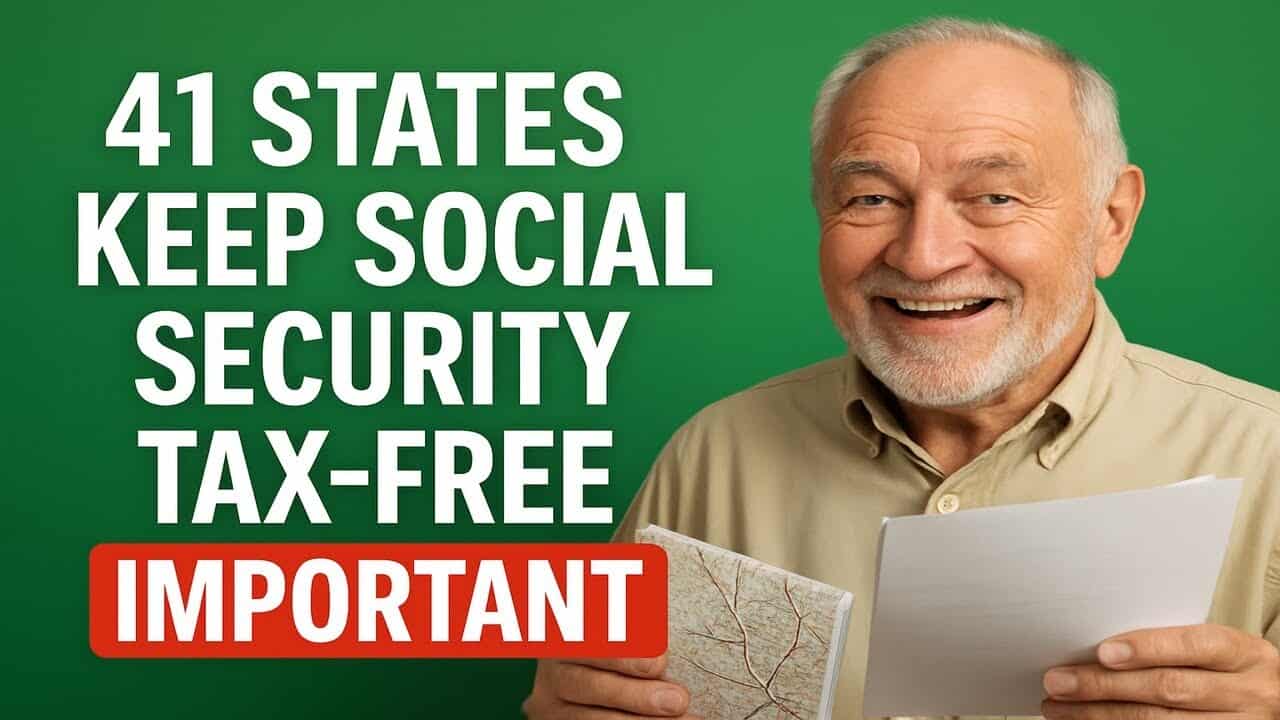 41 States Where Social Security Benefits Stay Tax-Free