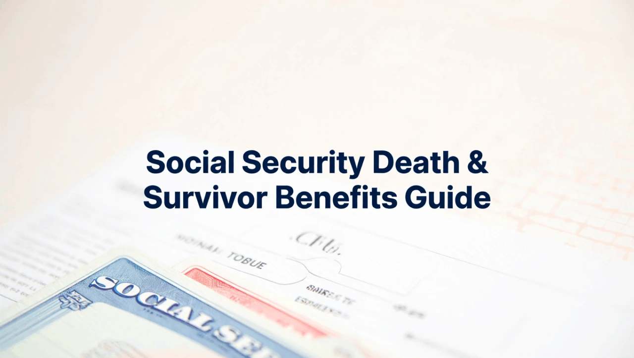 Social Security Death Benefit & Survivor Benefits: What You Need to Know